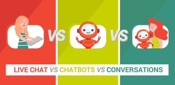 Chatbots, Live Chat or Conversations?